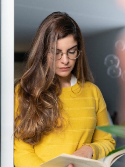 Girl With Book